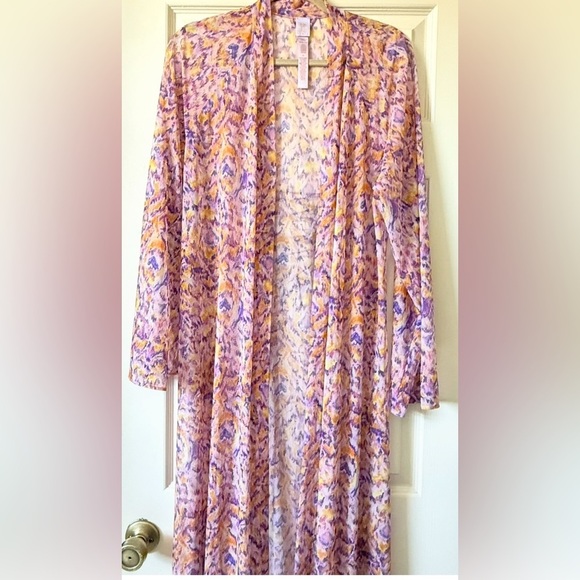 Savage X Fenty Swim Coverup Long Length Lilac Pink Size M/L - Picture 3 of 13